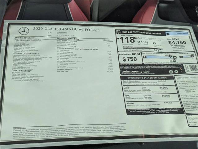 New 2026 Mercedes-Benz CLA 350 image 18