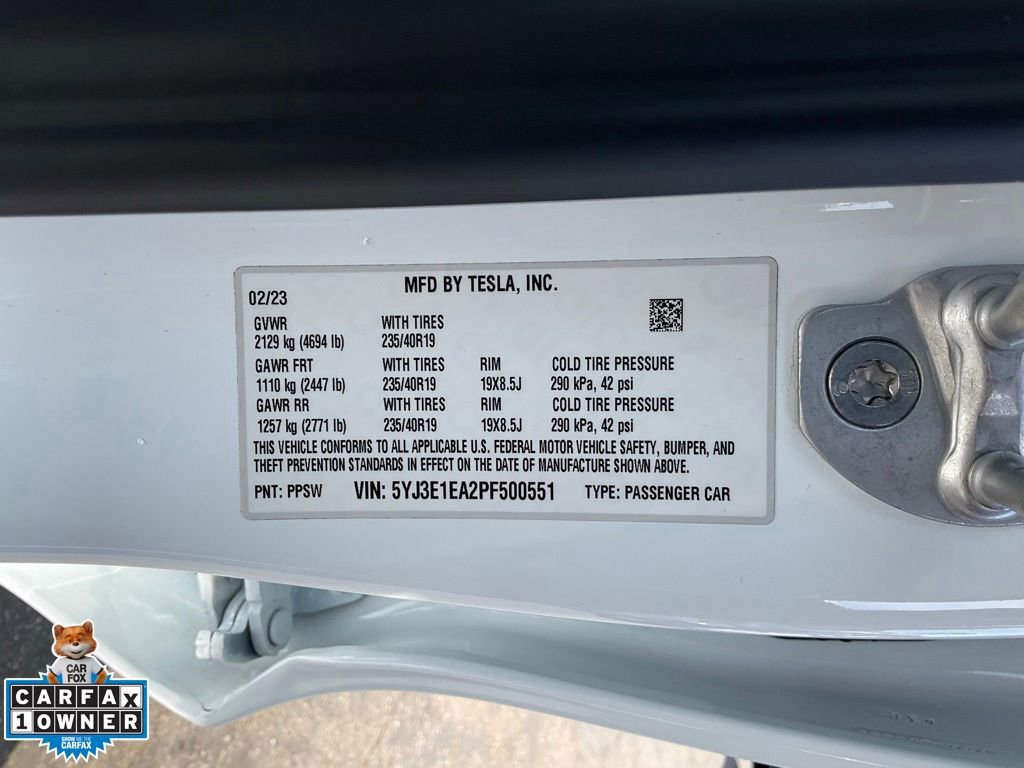 Used 2023 Tesla Model 3 Standard Range RWD image 22