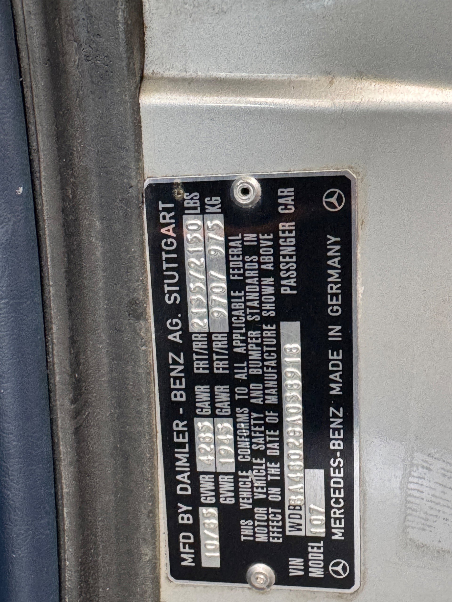 Used 1986 Mercedes-Benz 560 SL image 51