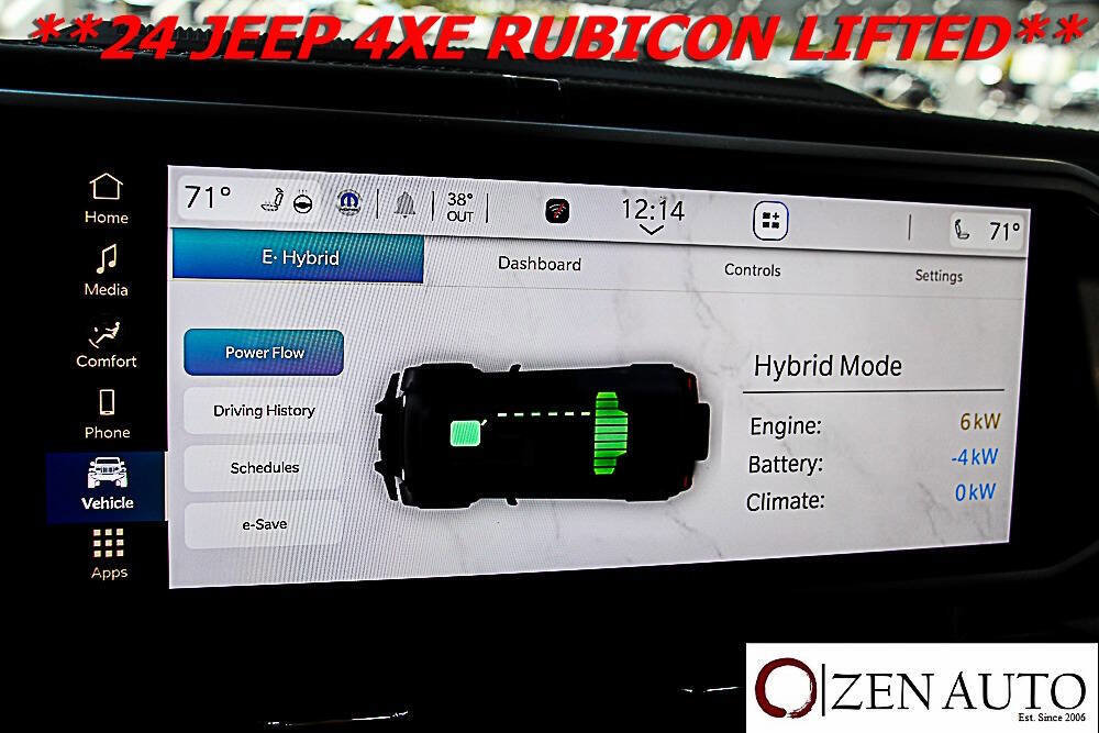 Used 2024 Jeep Wrangler Unlimited Rubicon 4xe w/ Convenience Group image 17