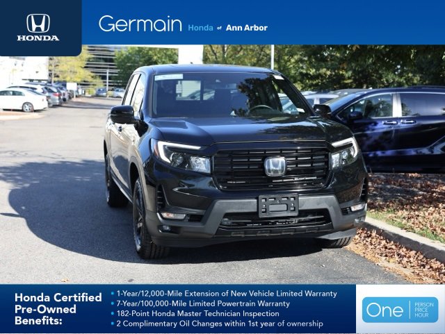 Certified 2022 Honda Ridgeline Black Edition