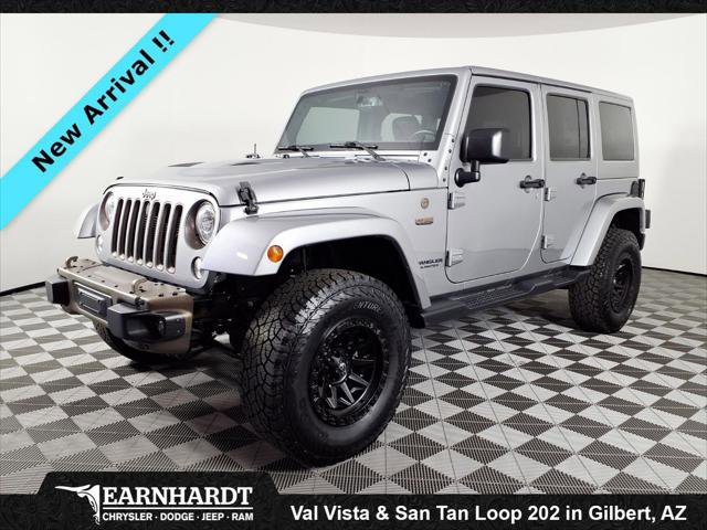 Certified 2017 Jeep Wrangler Unlimited Sahara