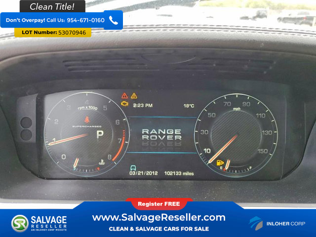 Used 2013 Land Rover Range Rover Supercharged AWD/4WD image 12