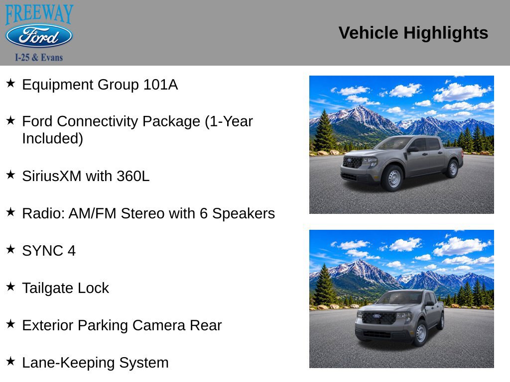 New 2026 Ford Maverick XL w/ Equipment Group 101A AWD/4WD image 2