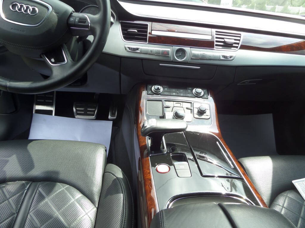 Used 2013 Audi S8 4.0T quattro AWD 4dr Sedan w/ Full Leather Pkg image 10