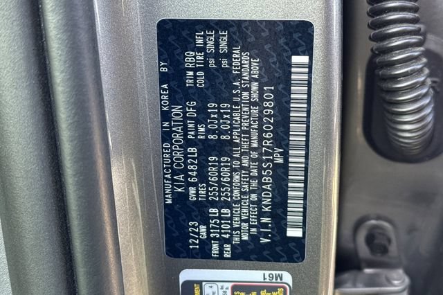 Certified 2024 Kia EV9 Light Long Range RWD image 38