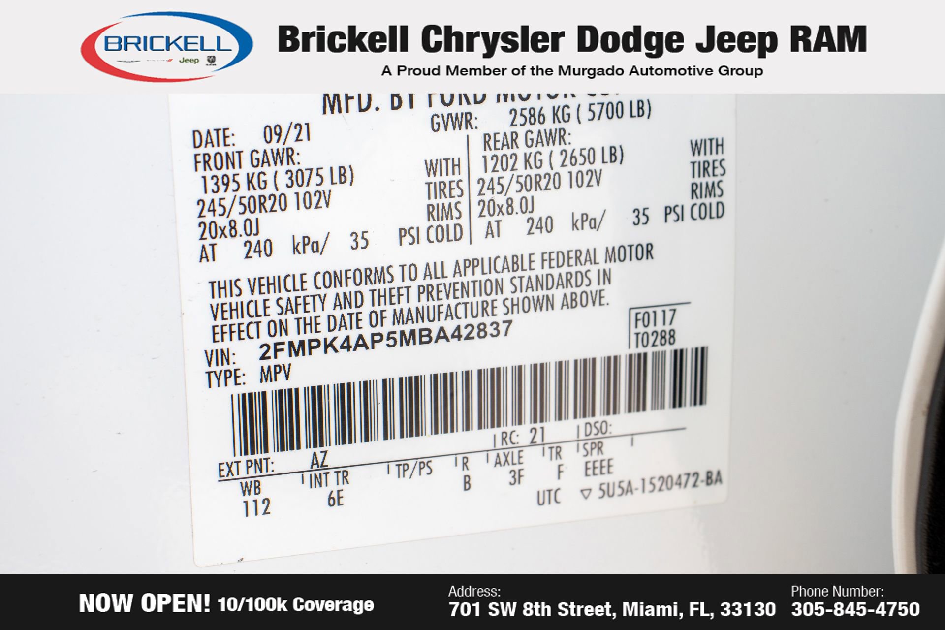 Used 2021 Ford Edge ST image 37