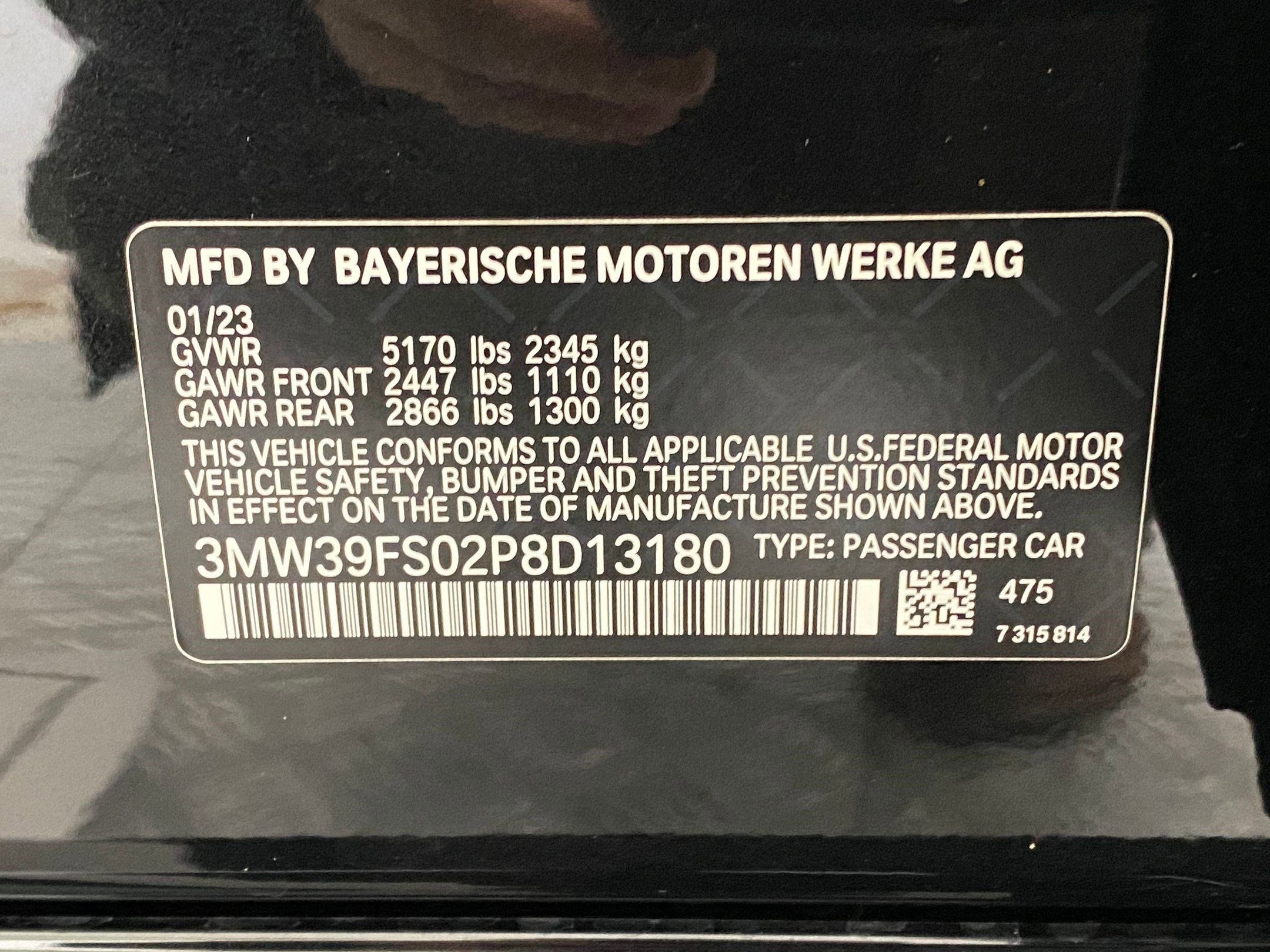 Certified 2023 BMW 330e xDrive w/ Driving Assistance Package image 21