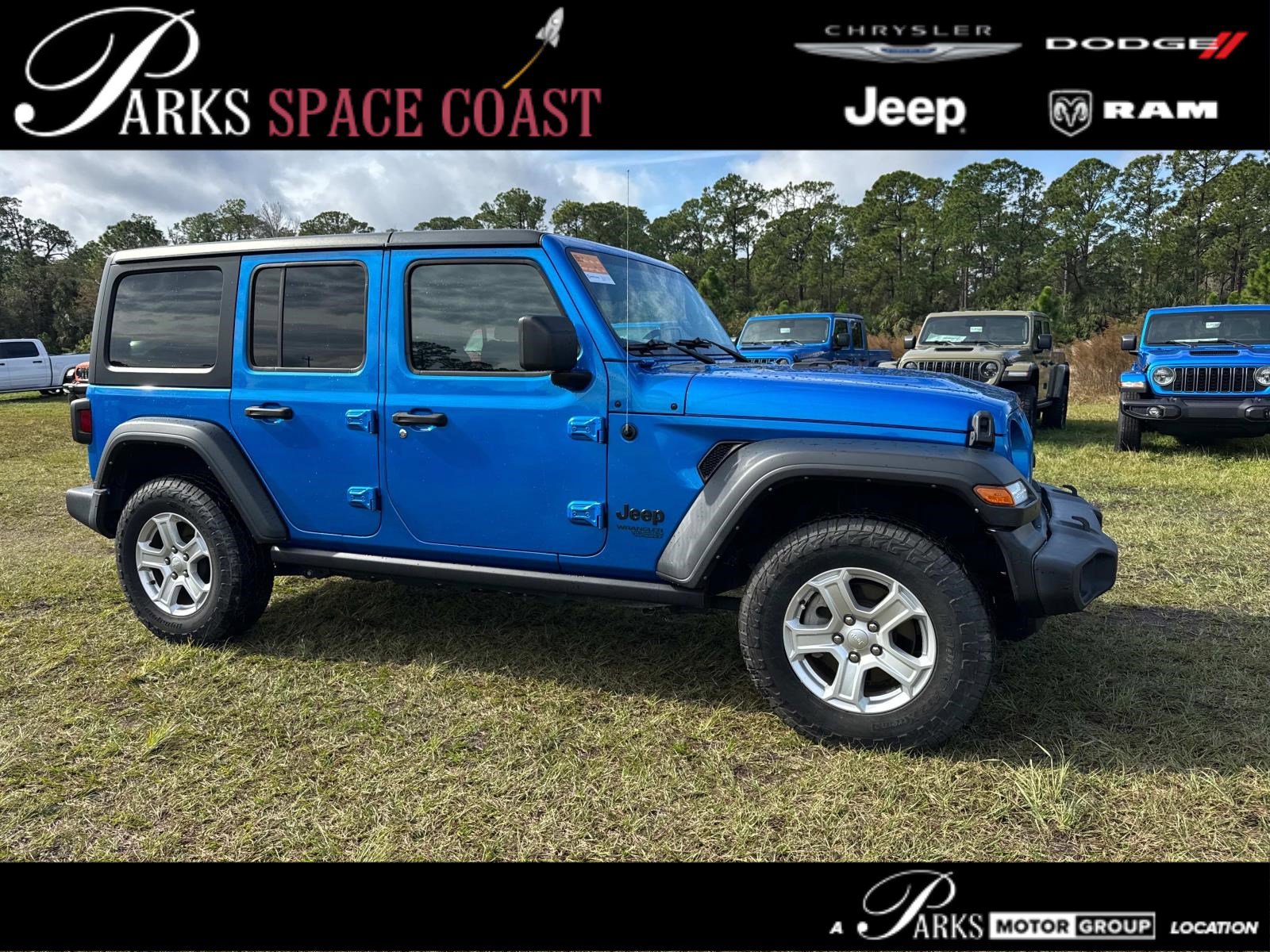 Certified 2021 Jeep Wrangler Unlimited Sport image 1