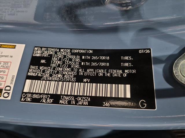 New 2026 Toyota 4Runner TRD Off-Road AWD/4WD image 15