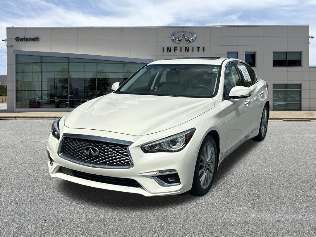 Used 2023 INFINITI Q50 Luxe w/ Cargo Package RWD image 1