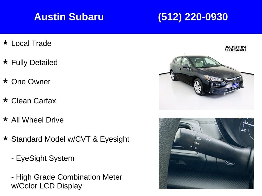 Used 2021 Subaru Impreza 2.0i image 8