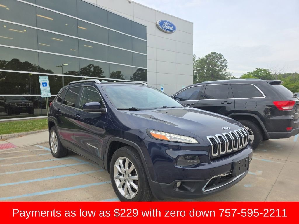 Used 2015 Jeep Cherokee Limited AWD/4WD image 2