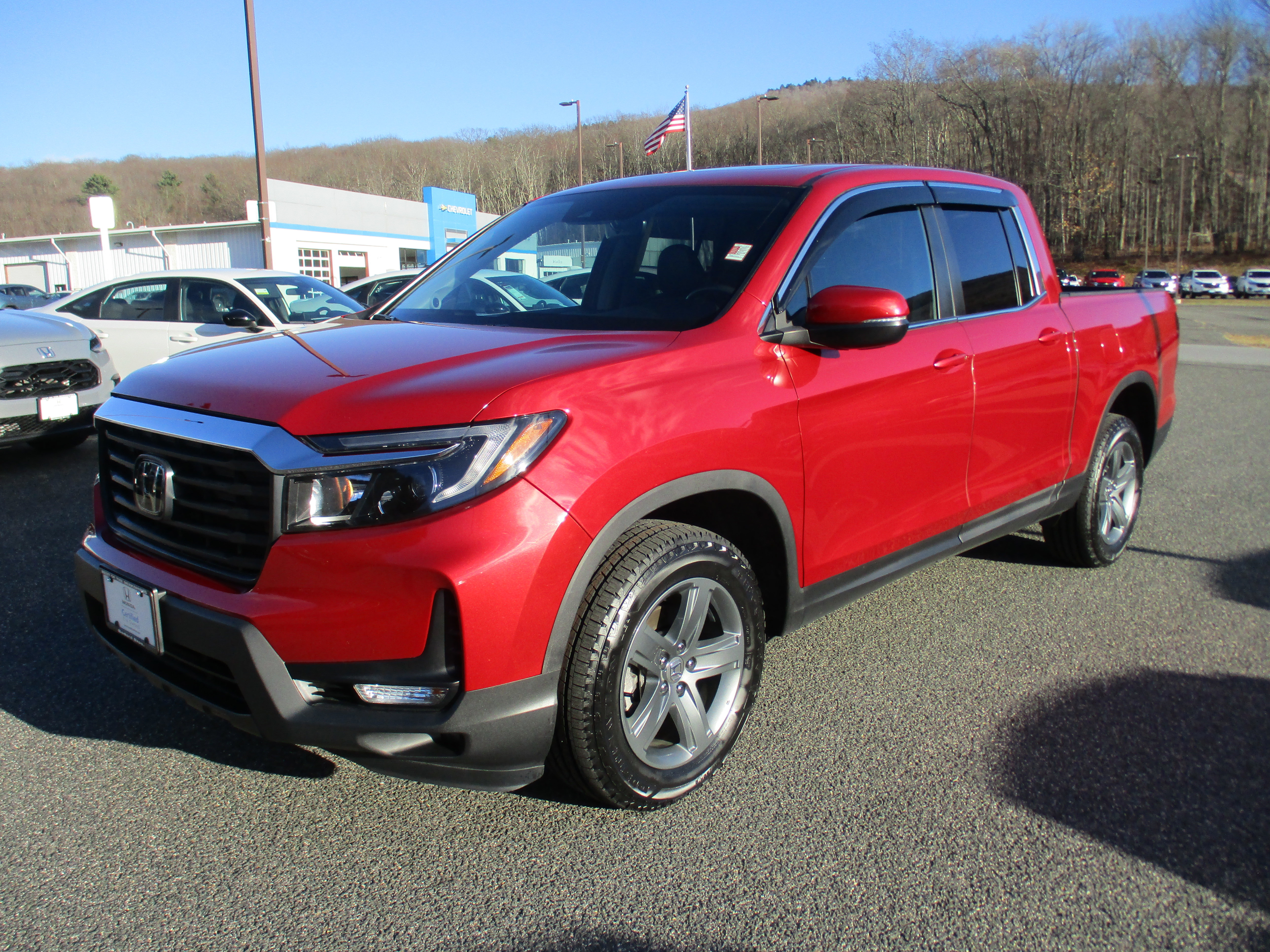 Certified 2021 Honda Ridgeline RTL