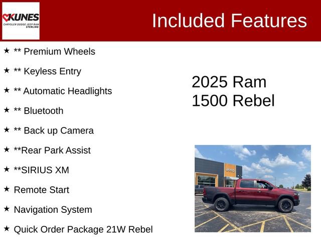 Used 2025 RAM 1500 Rebel image 3