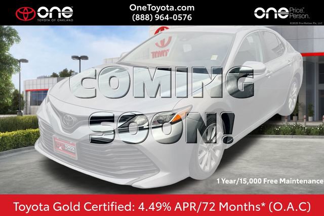 Certified 2019 Toyota Camry LE