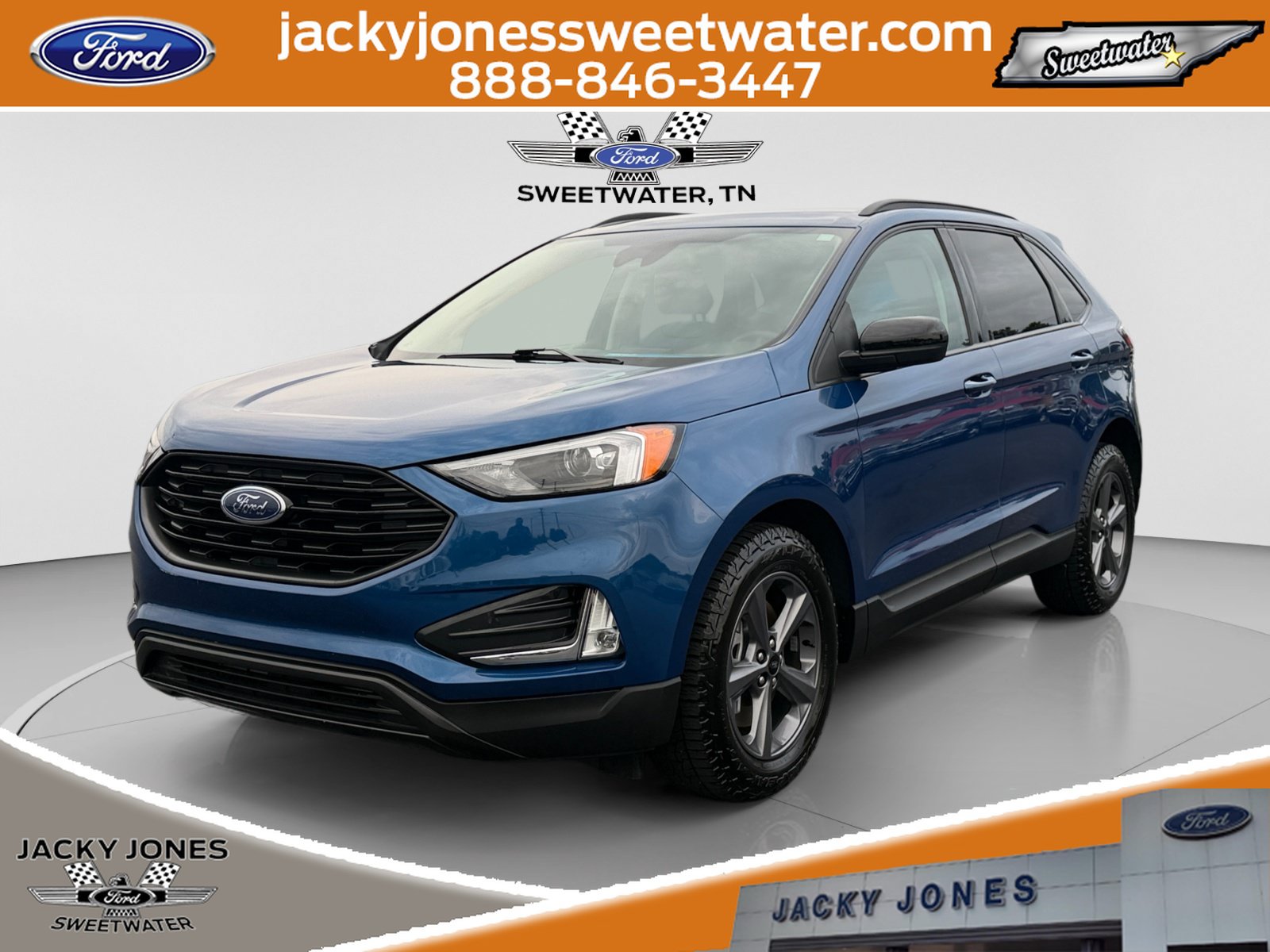 Certified 2024 Ford Edge SEL w/ Sport Appearance Package AWD/4WD image 1