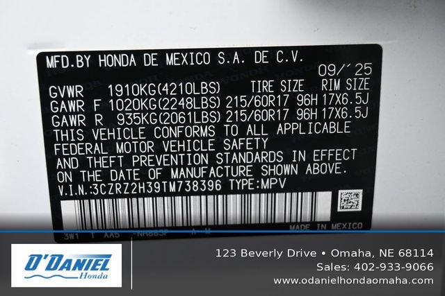 Used 2026 Honda HR-V LX image 43