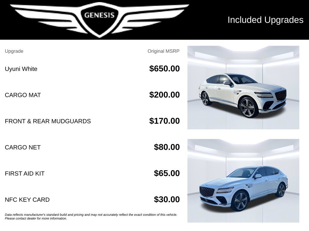Used 2026 Genesis GV80 3.5T e-SC AWD/4WD image 2