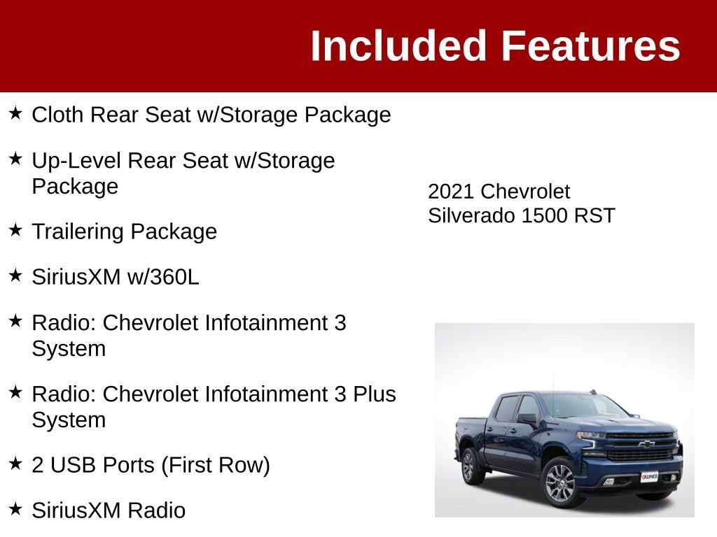Used 2021 Chevrolet Silverado 1500 RST w/ True North Edition Plus AWD/4WD image 4