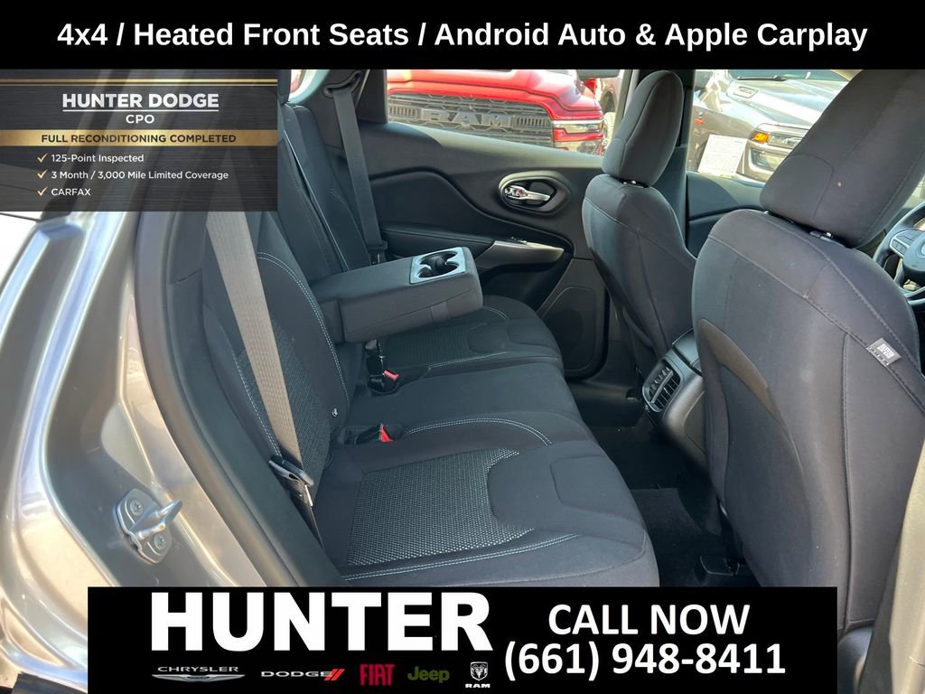Certified 2019 Jeep Cherokee Latitude w/ Cold Weather Group AWD/4WD image 16
