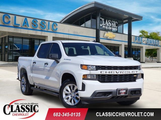 Used 2021 Chevrolet Silverado 1500 Custom image 1