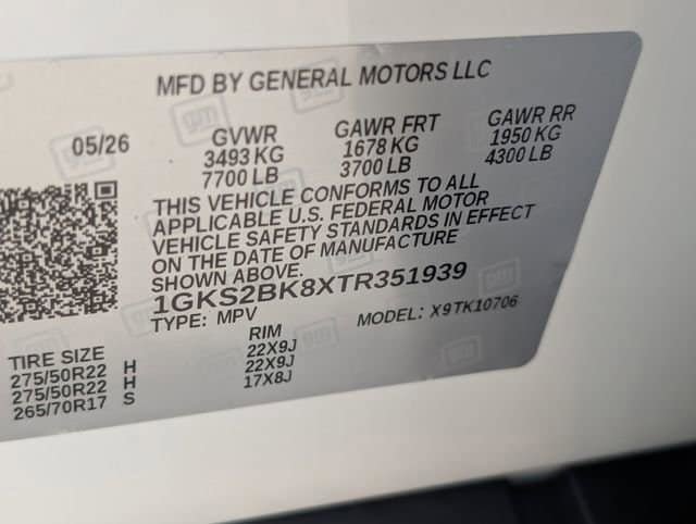 New 2026 GMC Yukon Elevation w/ Elevation Premium Package AWD/4WD image 22