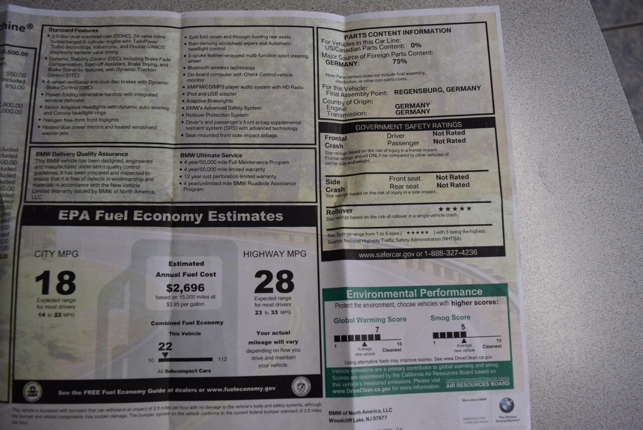 Used 2012 BMW 335i Convertible image 99