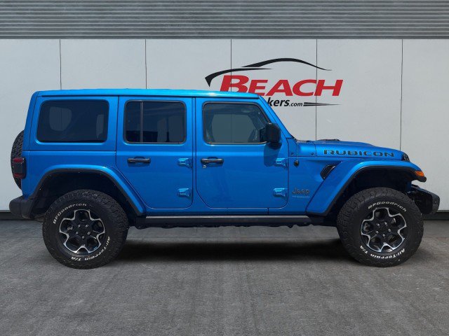 Used 2022 Jeep Wrangler Unlimited Rubicon 4xe w/ Steel Bumper Group AWD/4WD image 9