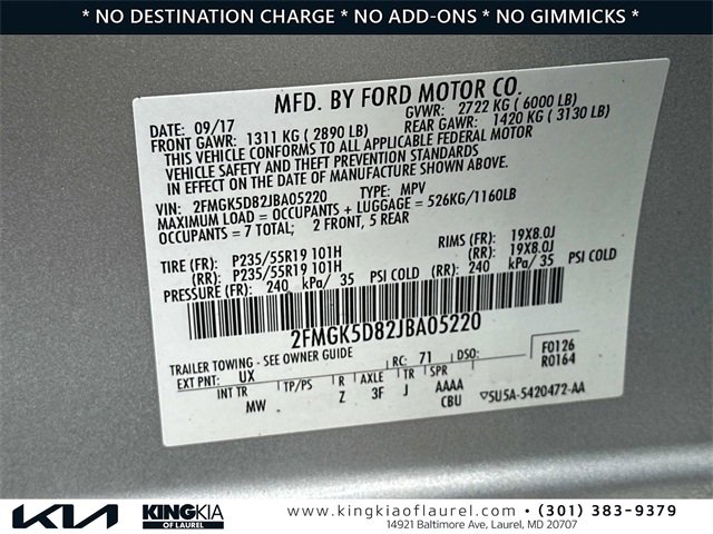 Used 2018 Ford Flex Limited image 32