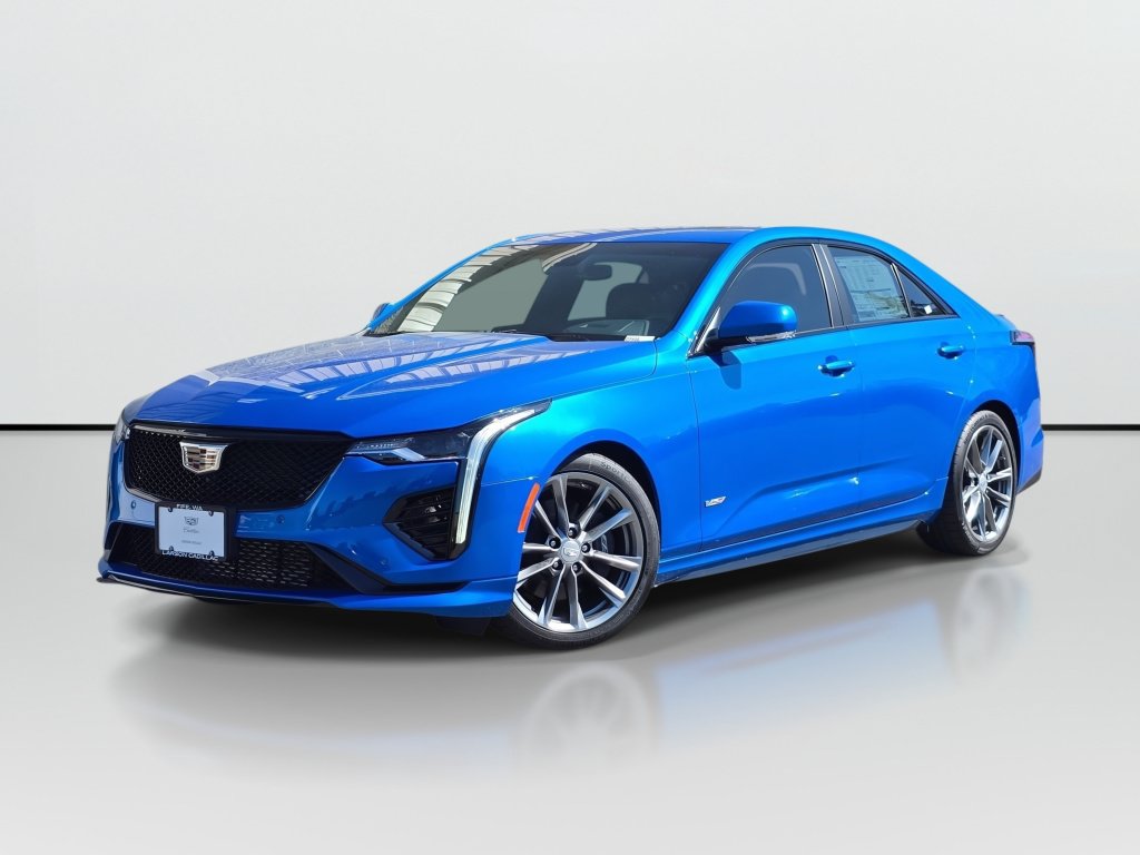 New 2026 Cadillac CT4 V w/ Navigation Package RWD image 1
