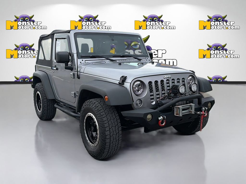 Used 2015 Jeep Wrangler Sport w/ Connectivity Group AWD/4WD image 3
