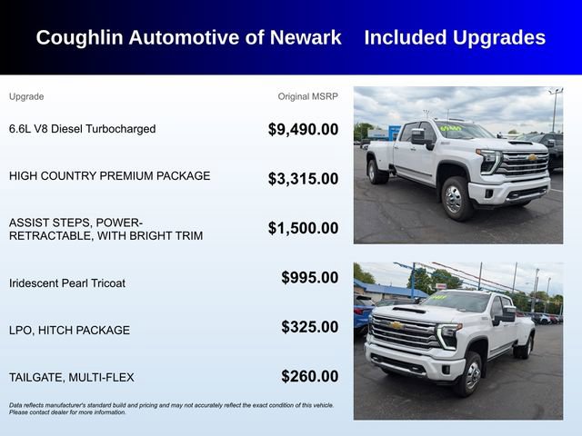 Used 2024 Chevrolet Silverado 3500 High Country w/ High Country Premium Package AWD/4WD image 3
