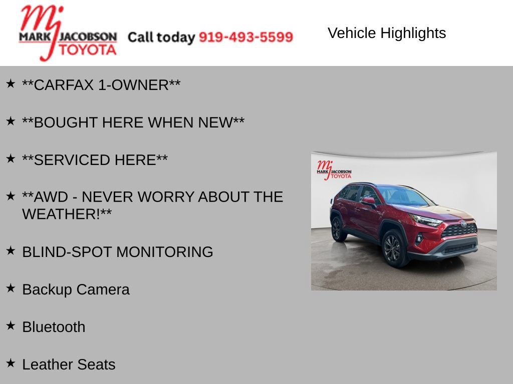 Used 2023 Toyota RAV4 XLE Premium AWD/4WD image 6