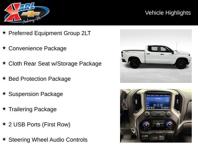 Certified 2019 Chevrolet Silverado 1500 LT Trail Boss w/ Convenience Package AWD/4WD image 2