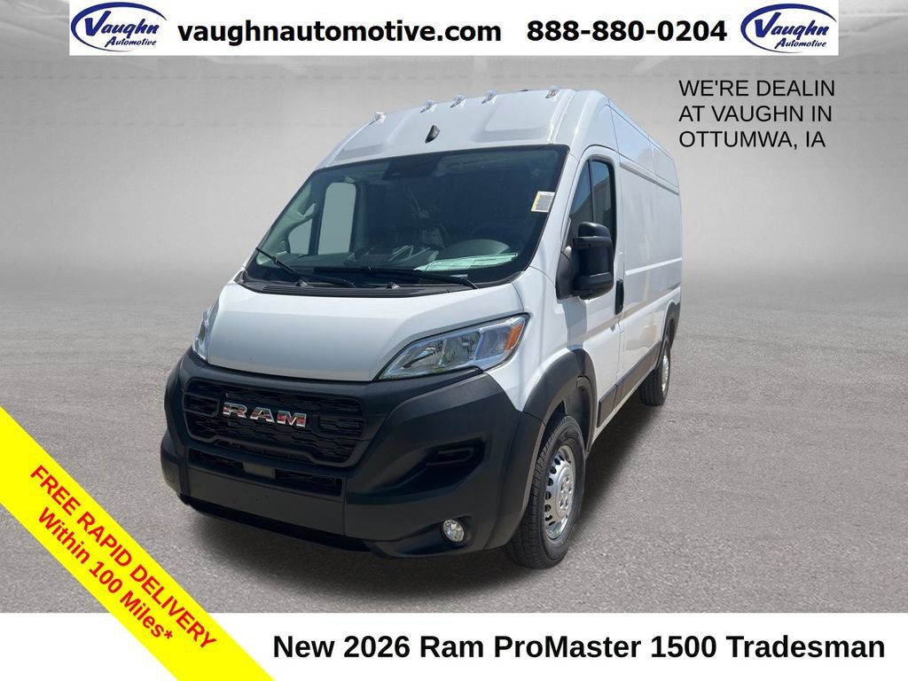 New 2026 RAM ProMaster 1500 w/ Convenience Group