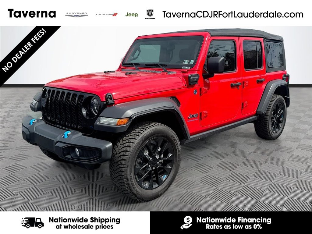 Certified 2023 Jeep Wrangler Unlimited w/ Convenience Group