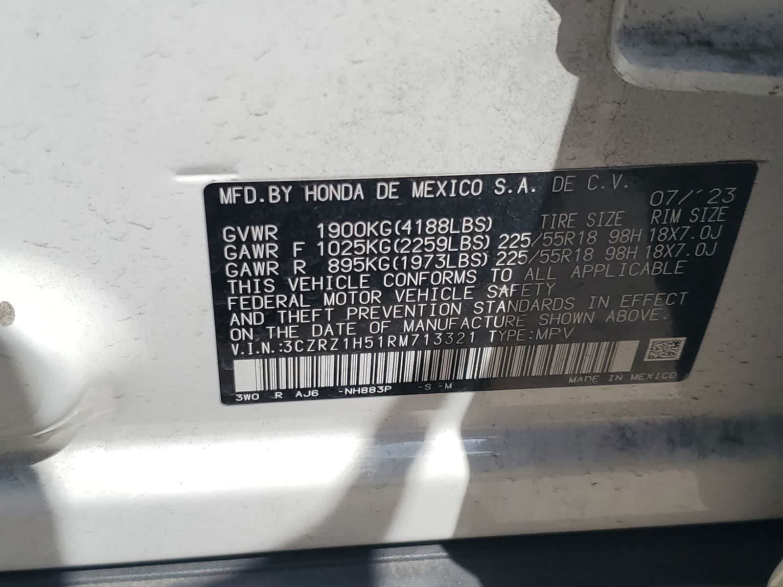 Used 2024 Honda HR-V Sport image 28