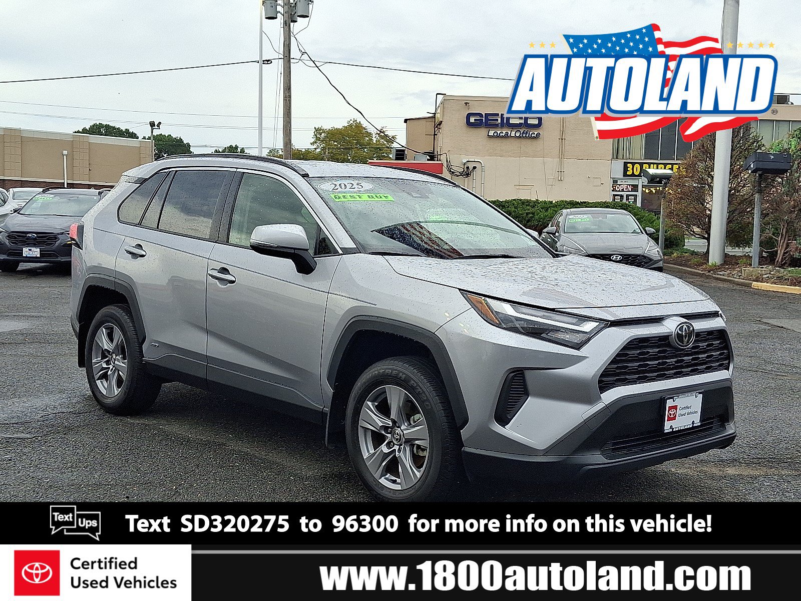 Certified 2025 Toyota RAV4 LE