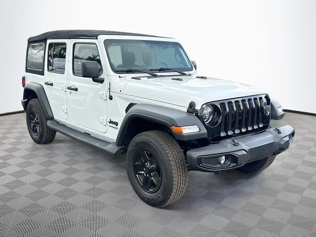 Used 2022 Jeep Wrangler Unlimited Sport AWD/4WD image 4