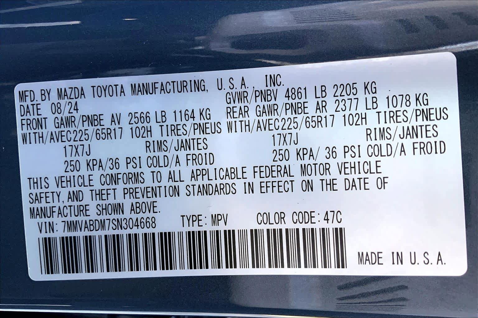 Certified 2025 MAZDA CX-50 AWD 2.5 S w/ Weather Package image 34