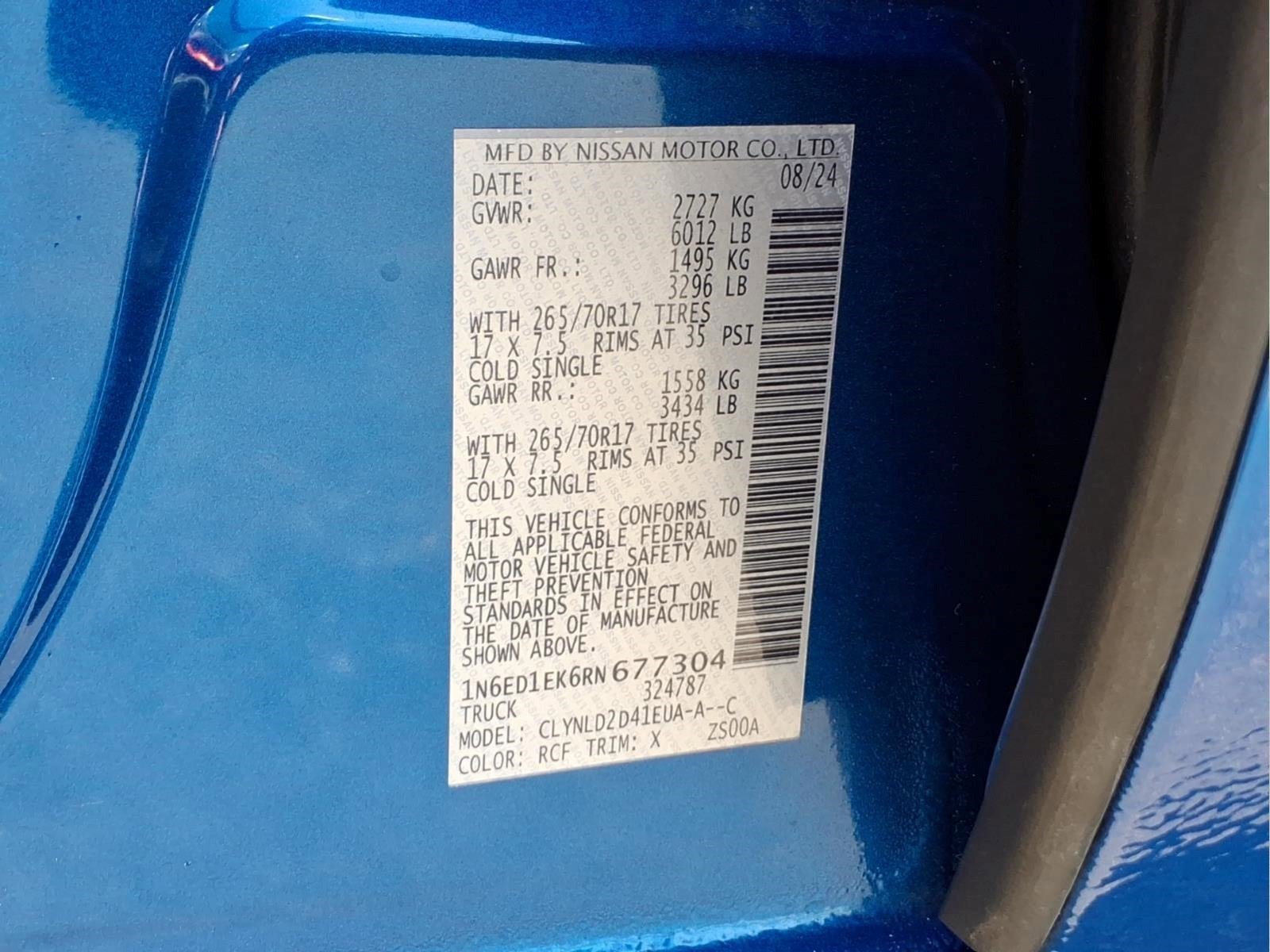 Certified 2024 Nissan Frontier PRO-4X w/ Technology Package image 24