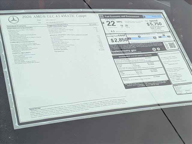 New 2026 Mercedes-Benz GLC 43 AMG AMG GLC 43 image 19