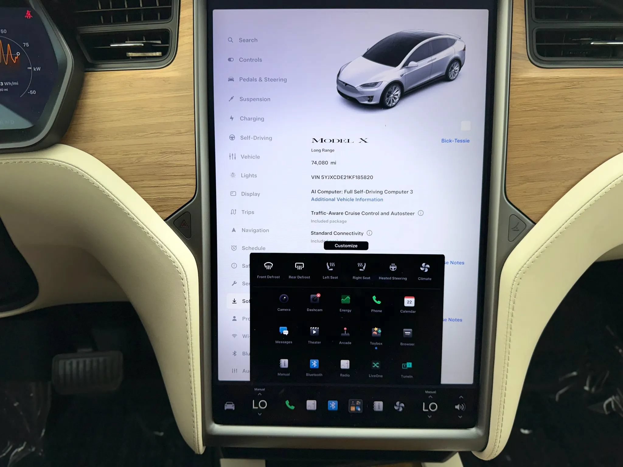 Used 2019 Tesla Model X Long Range AWD/4WD image 40