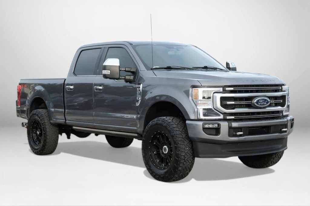 Used 2021 Ford F250 Platinum w/ FX4 Off-Road Package AWD/4WD image 4