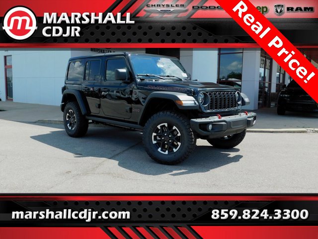 New 2025 Jeep Wrangler Unlimited Rubicon w/ Steel Bumper Group