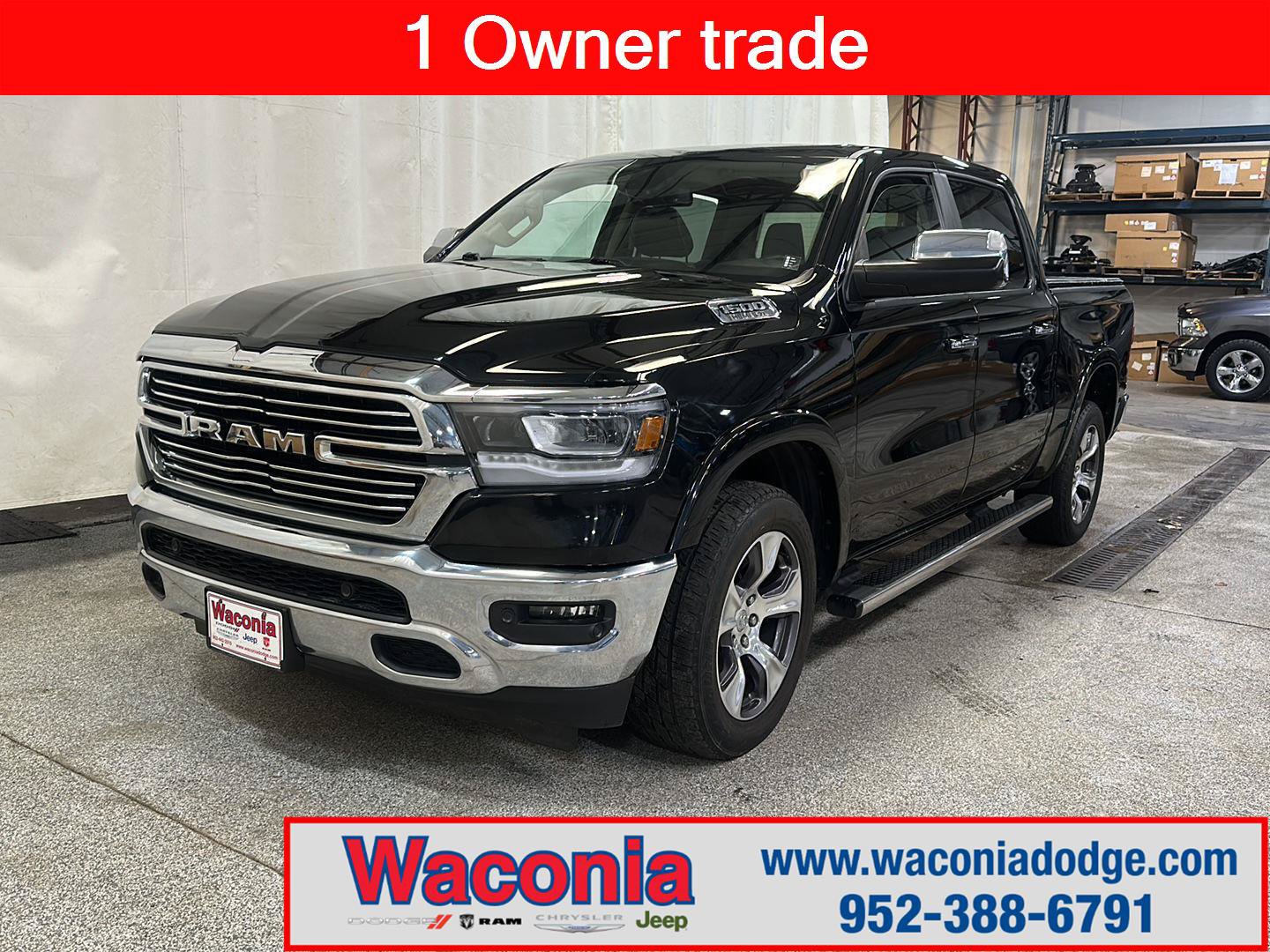 Used 2019 RAM 1500 Laramie AWD/4WD image 1