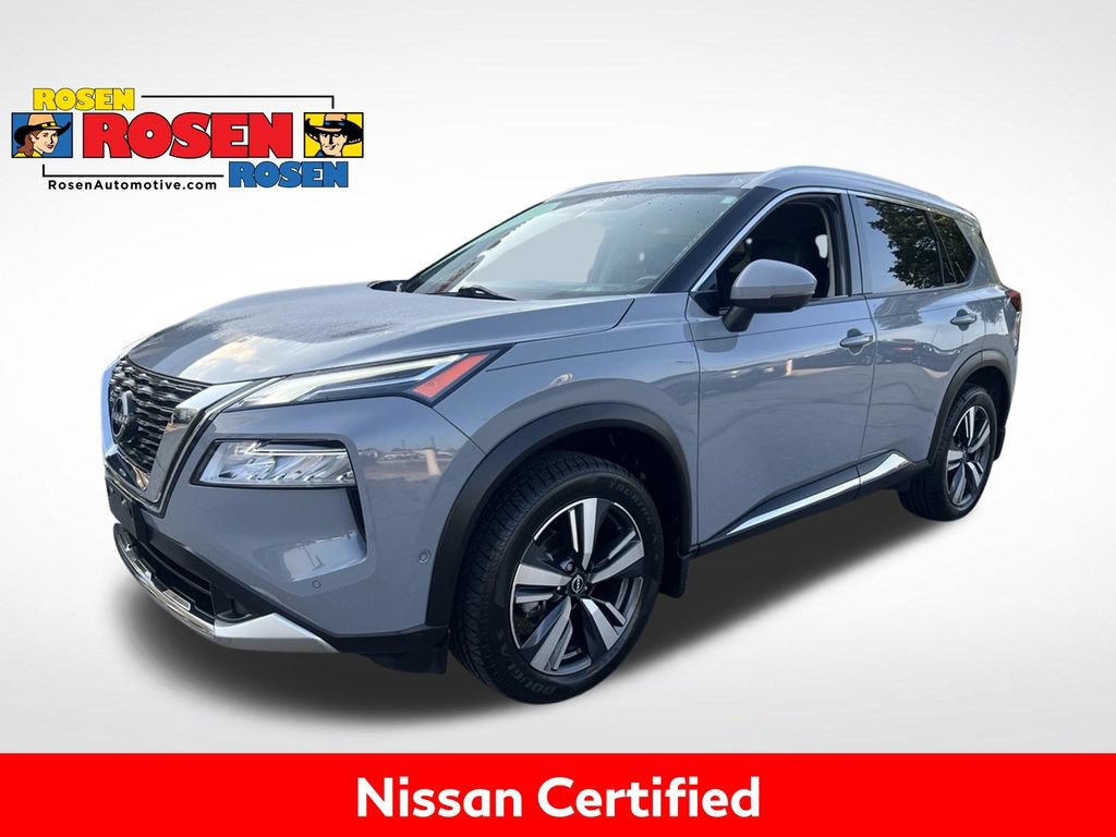Certified 2023 Nissan Rogue Platinum w/ Platinum Premium Package AWD/4WD image 1