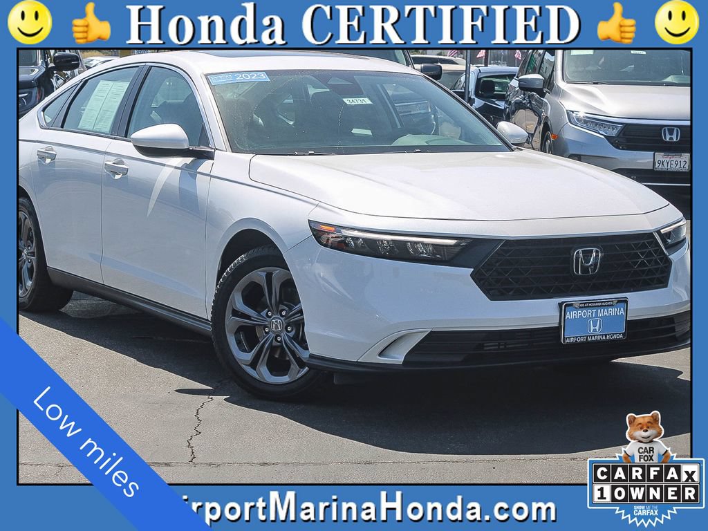 Certified 2023 Honda Accord EX image 1