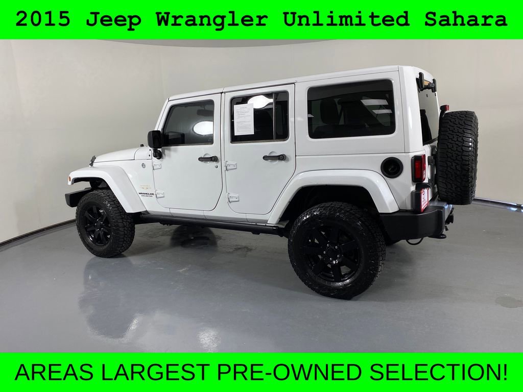Used 2015 Jeep Wrangler Unlimited Sahara w/ Connectivity Group image 3